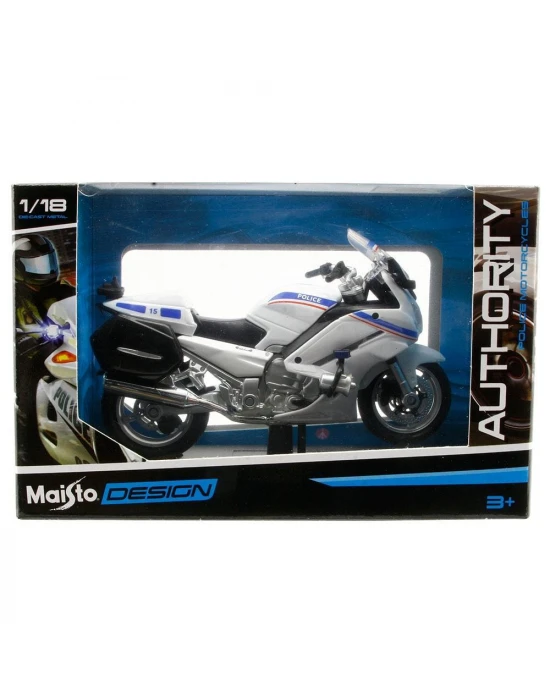 Maisto Desion Yamaha FJR1300A Mavi 1:18 Model Motorsiklet