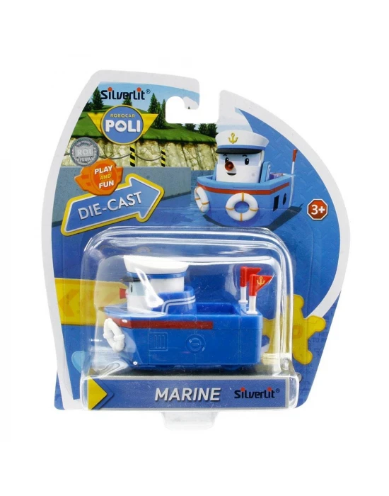 Robocar Poli Metal Araç Marine Figür