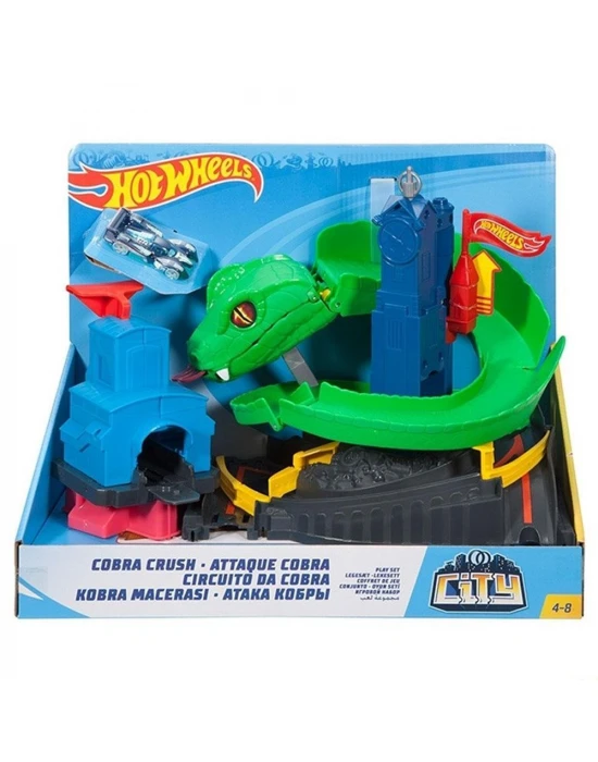Hot Wheels City Kobra Macerası Oyun Seti FNB20