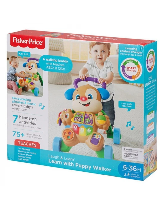 Fisher Price Eğitici Köpekçik Yürüteç FTG10