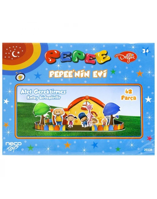 Cubic Fun 3D 42 Parça 3 Boyutlu Puzzle Pepee’nin Evi