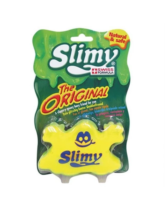 Slimy Slime Çılgın Vıcıklar Original Blistercard 150 Gr Sarı