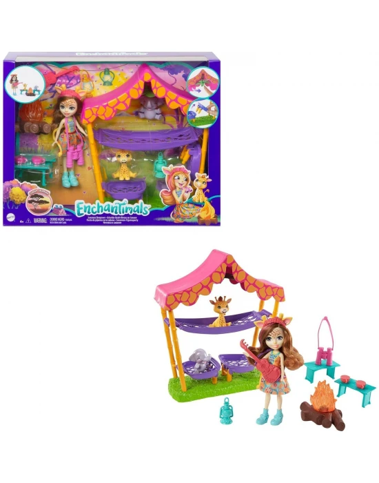 Enchantimals Kamp Eğlencesi Oyun Seti