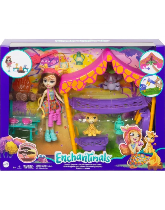 Enchantimals Kamp Eğlencesi Oyun Seti