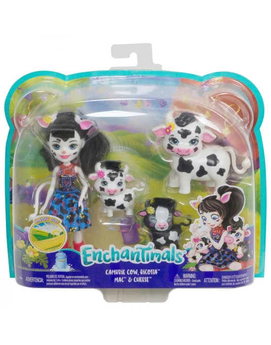 Enchantimals Aile Serileri Oyun Seti Cambrie Cow