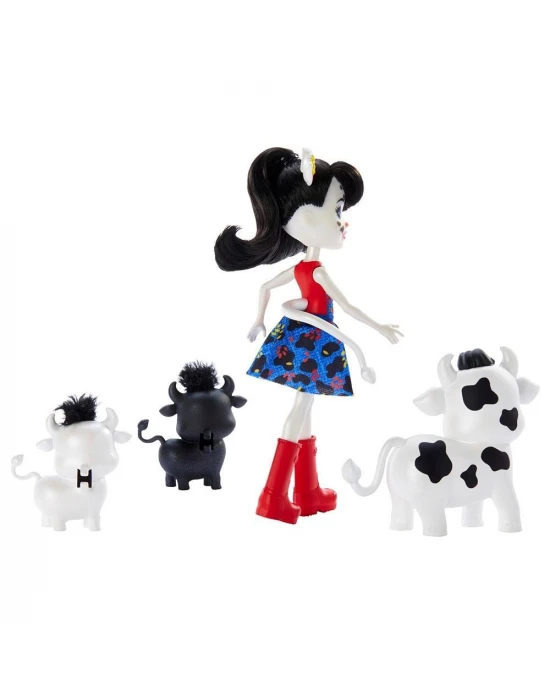Enchantimals Aile Serileri Oyun Seti Cambrie Cow