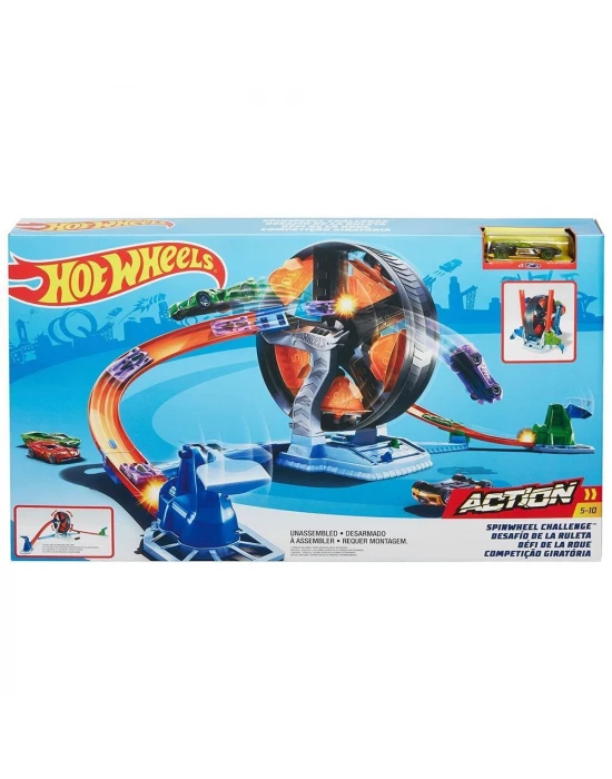 Hot Wheels Dönen Tekerlek Macerası Yarış Seti