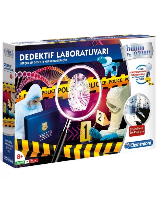 Clementoni Bilim ve Oyun - Dedektif Laboratuvarı