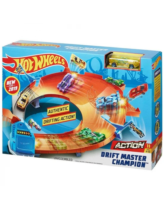 Hot Wheels Drift Master Şampiyonluk Parkuru Yarış Seti