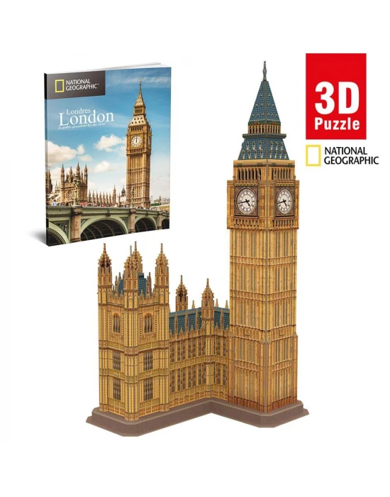 Cubic Fun National Geographic Serisi Big Ben 3D Puzzle