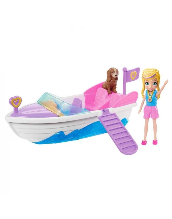 Polly Pocket Sürat Teknesi Oyun Seti