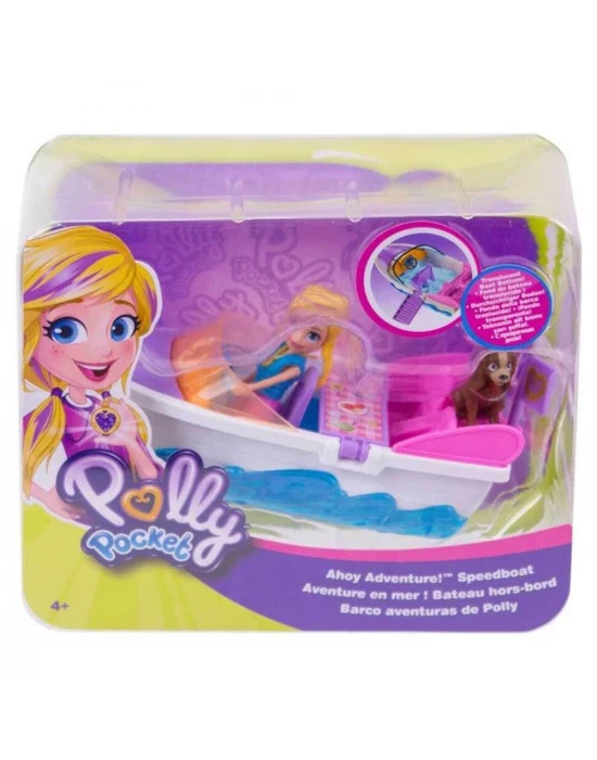Polly Pocket Sürat Teknesi Oyun Seti