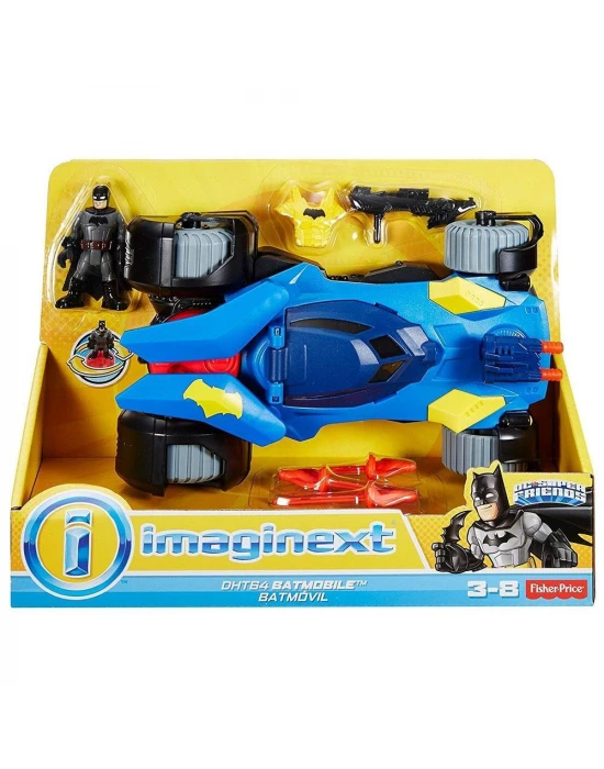 Imaginext DC Super Friends Delüks Batmobil