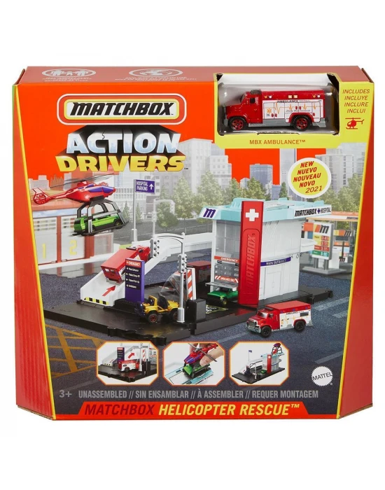 Matchbox Aksiyon Sürücüleri Oyun Seti GVY83