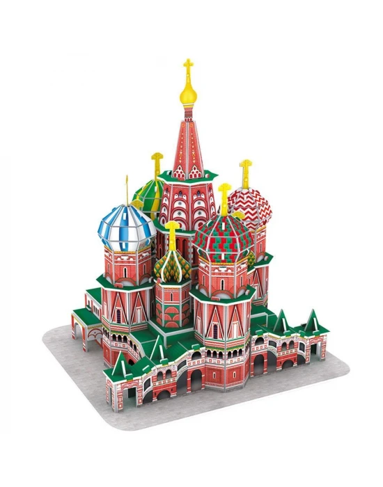 Cubic Fun 92 Parça Puzzle St. Basils Cathedral