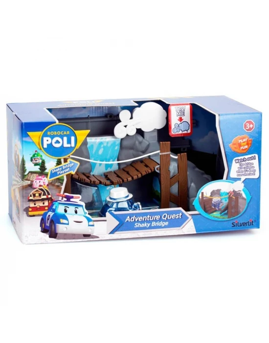 Robocar Poli Musty Macera Köprüsü Oyun Seti
