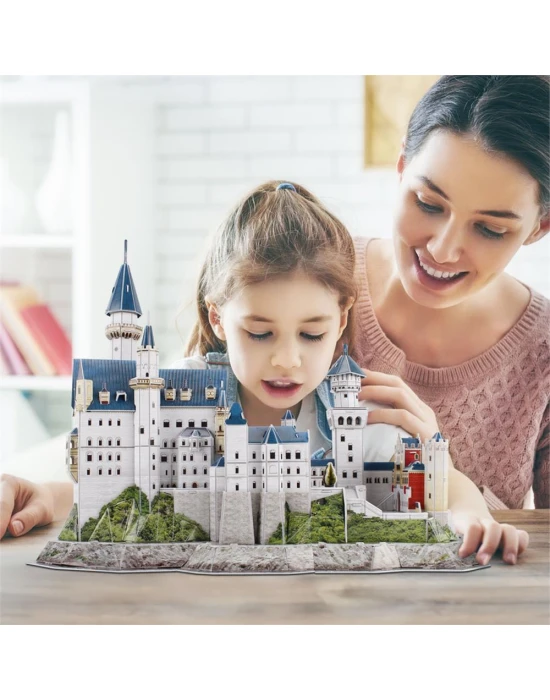Cubic Fun National Geographic Serisi Neuschwanstein Kalesi 3D Puz