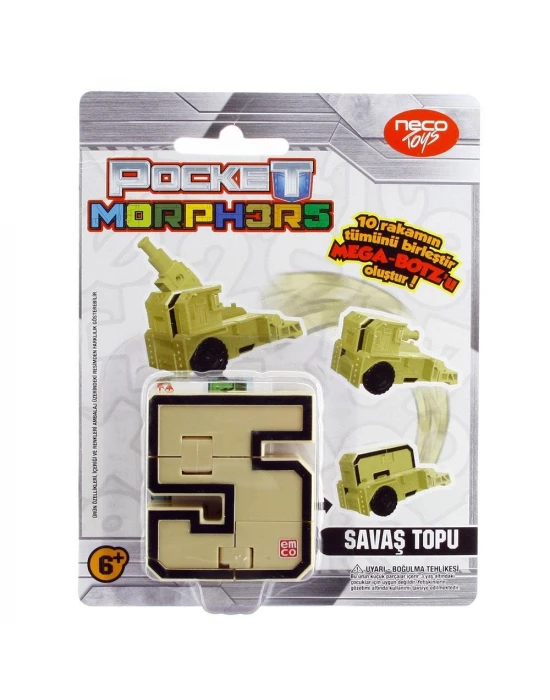 Pocket Morphers Dönüşebilen Numaralar Savaş Topu