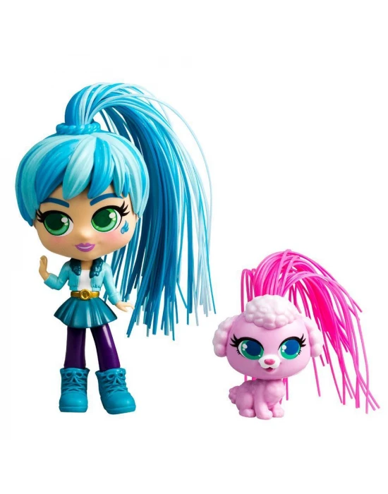 Silverlit Curli Girls Bebek ve Hayvan 2li Set - Adeli ve Fiji