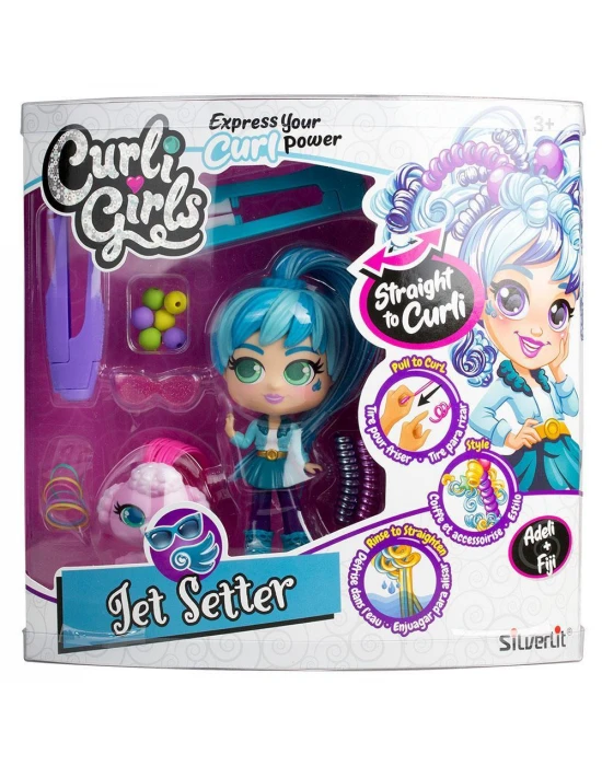 Silverlit Curli Girls Bebek ve Hayvan 2li Set - Adeli ve Fiji