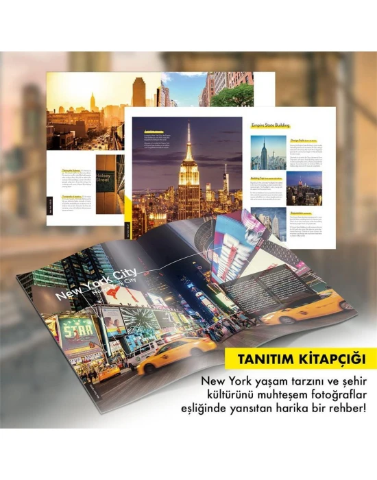 Cubic Fun National Geographic Serisi Empire State Binası 3D Puzzl