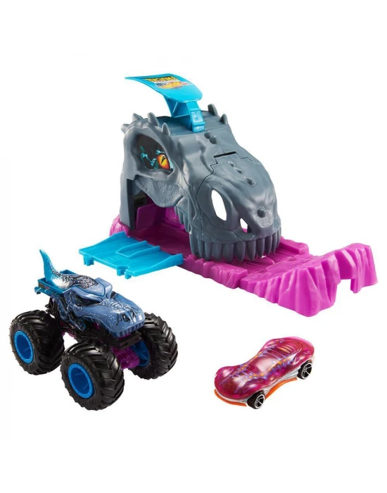 Hot Wheels Monster Trucks Yerleştir ve Fırlat Oyun Seti