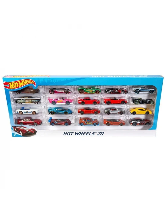 Hot Wheels 20li Araba Seti