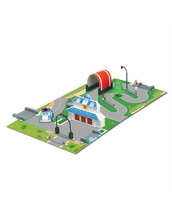 Robocar Poli Kitap Kasaba Robocar Ana Merkez Oyun Seti