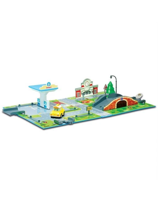 Robocar Poli Kitap Kasaba Enerji İstasyonu Oyun Seti