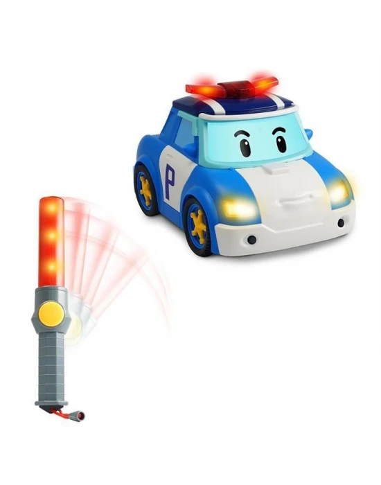 Robocar Poli Takipli Poli - Uzaktan Kumandalı Sesli Işıklı