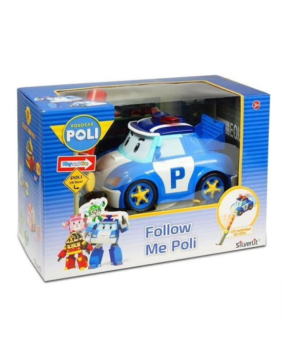 Robocar Poli Takipli Poli - Uzaktan Kumandalı Sesli Işıklı