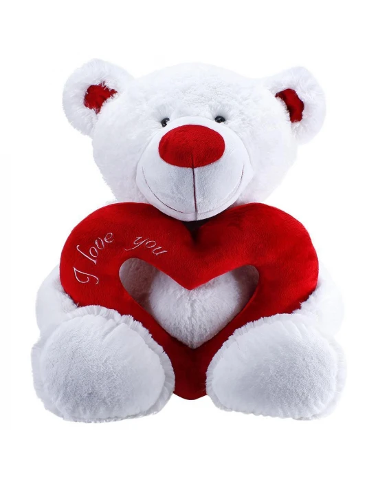 Neco Plush Delikli Kalpli Moco Ayı Peluş 65 cm