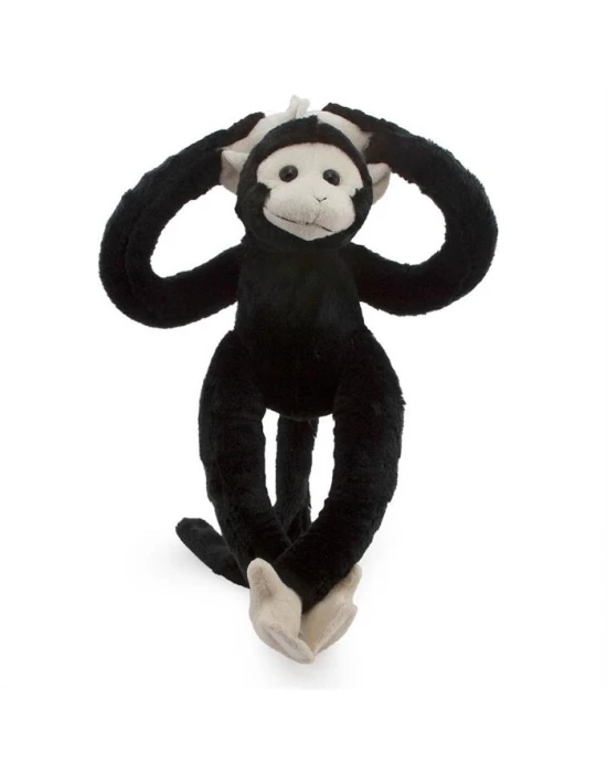 Neco Plush Zıpır Maymun Siyah Peluş Oyuncak 40 cm