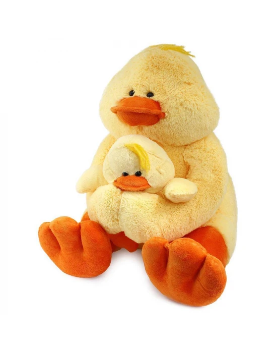 Neco Plush Yavrulu Ördek Peluş Oyuncak 80 Cm