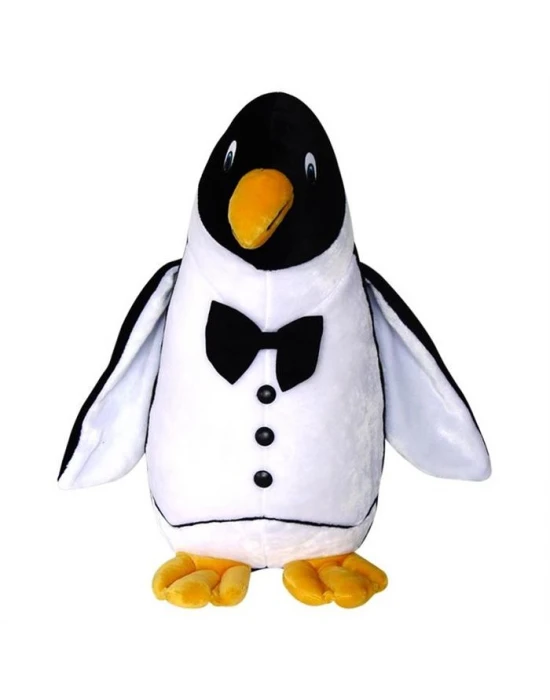 Neco Plush Smokinli Penguen 70 cm Peluş Oyuncak
