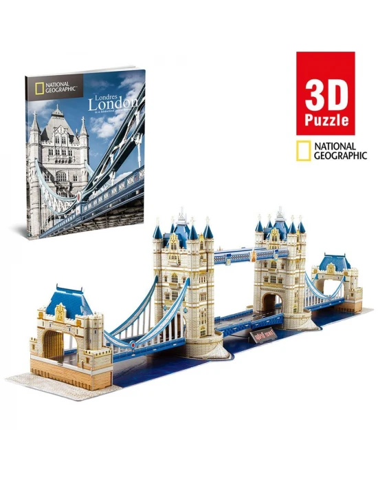 Cubic Fun National Geographic Serisi Tower Bridge 3D Puzzle