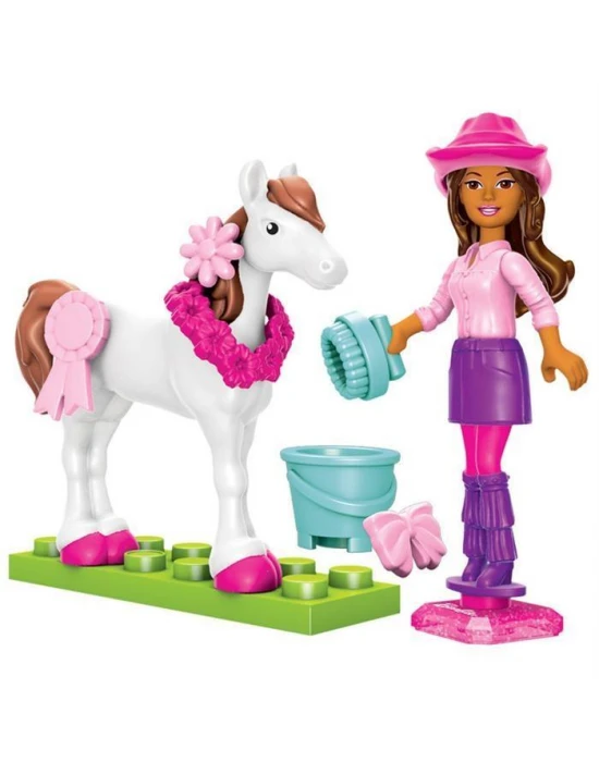 Mega Bloks Barbie Midilli Eğitmeni Nikki Oyun Seti