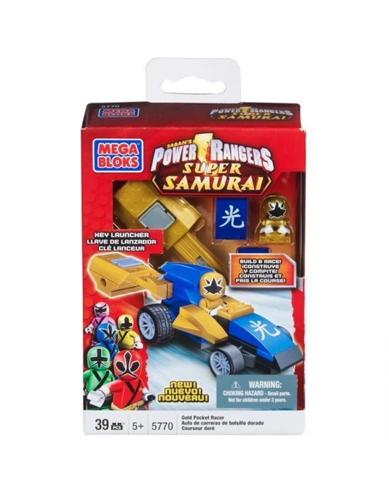 Mega Bloks Power Rangers Ss Gold Paket Yarışçıları Mavi