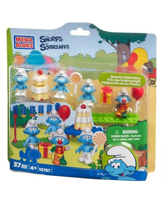 Mega Bloks Şirinler Şirin Kutlaması Oyun Seti