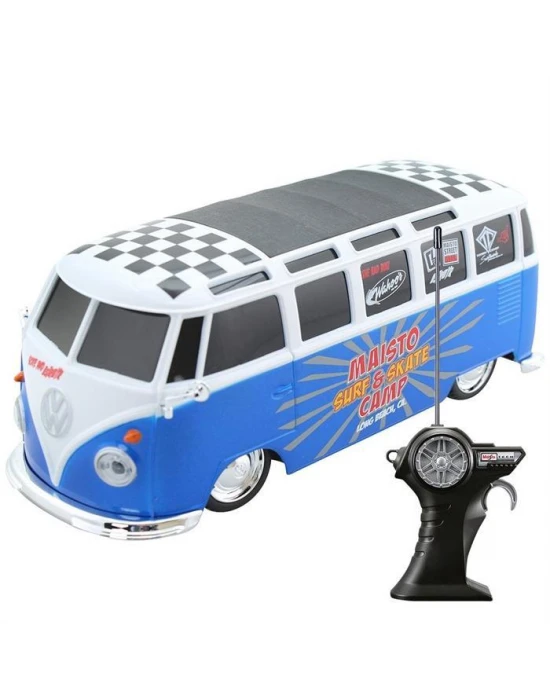 Maisto Tech Volkswagen Van Samba 1:24 Uzaktan Kumandalı ArabaMavi