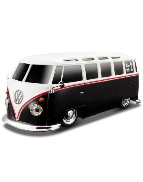 Maisto Tech Volkswagen Van Samba 1:24 Uzaktan Kumandalı Araba Siy