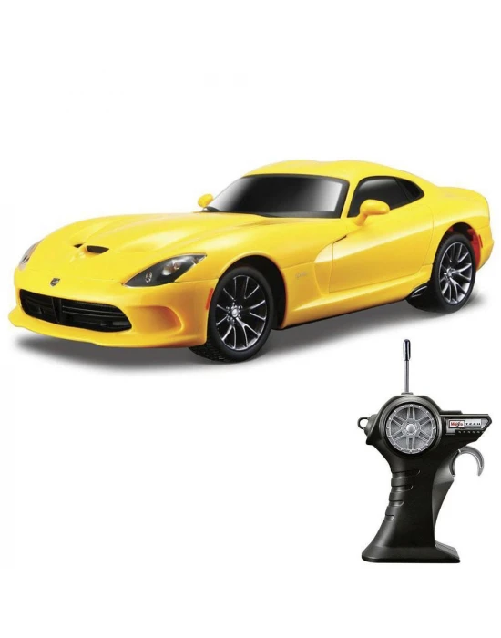 Maisto Tech 1:24 2013 SRT Viper Uzaktan Kumandalı Araba Sarı
