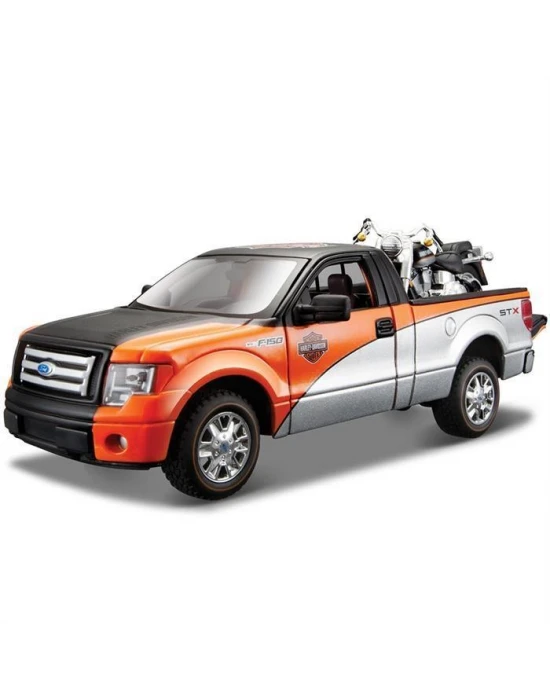 Maisto 1:27 Ford F-150 STX Harley Davidson Model Araba