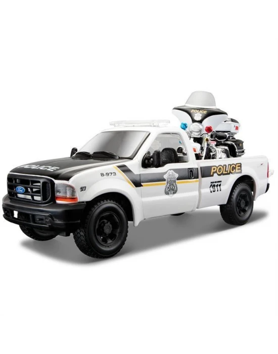 Maisto 1999 Ford F-350 Süper Duty Pickup Harley Davidson 1:27 Mod
