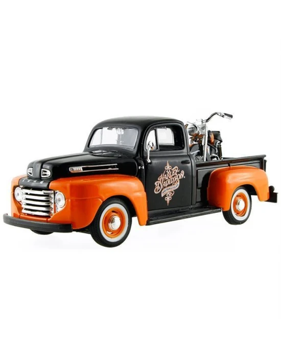 1948 Ford F-1 Pick-Up Model Araba ve Motosiklet Seti 32180