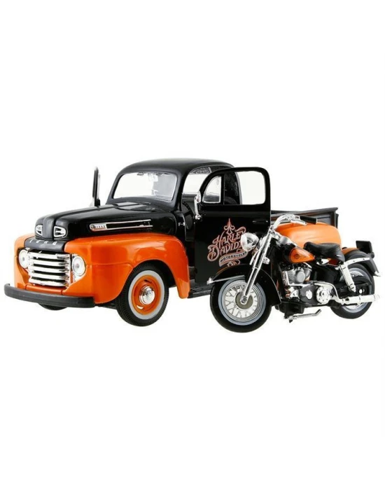 1948 Ford F-1 Pick-Up Model Araba ve Motosiklet Seti 32180