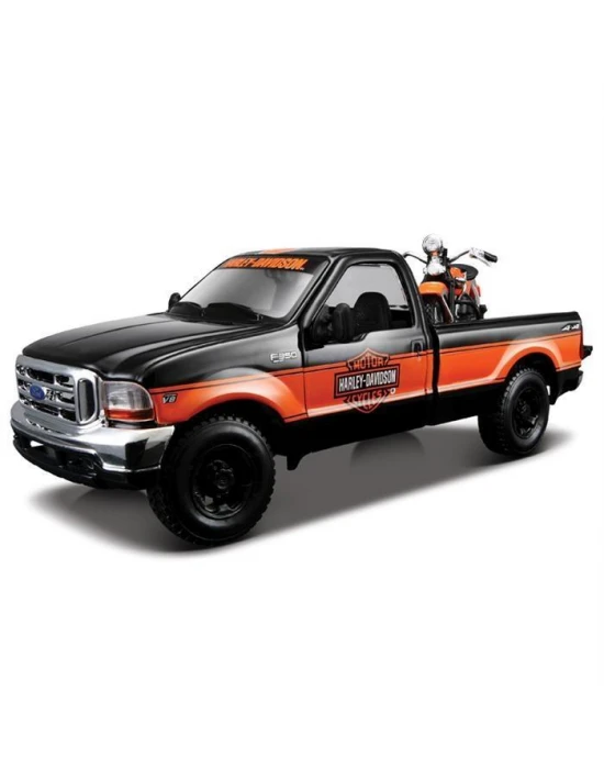 Maisto Ford F-350 Pickup 1999 1:27 Model Araba Siyah
