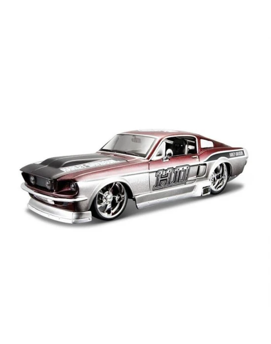 1967 Ford Mustang GT Model Araba 32168-5 Gri