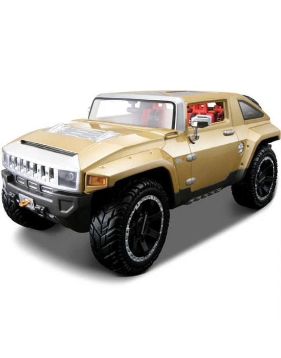 Maisto 2008 Hummer Hx Concept 1:18 Model Araba P/E Kahverengi