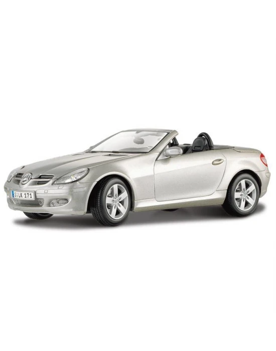 Maisto Mercedes Benz Slk Convertible 1:18 Model Araba S/E Gri